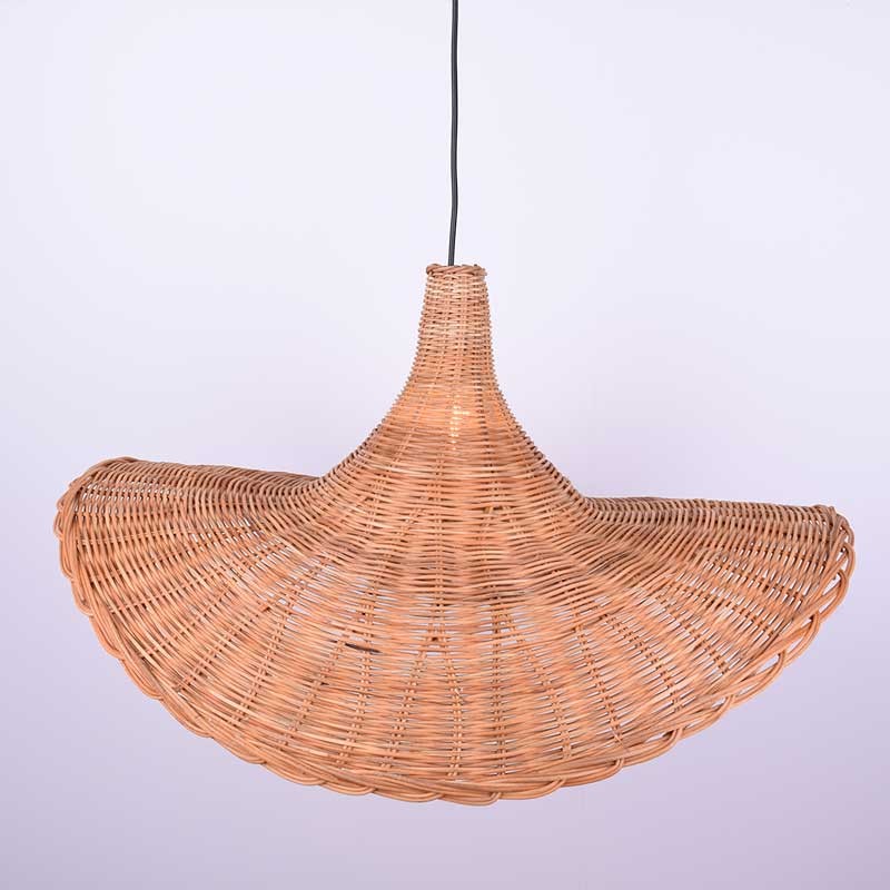 Lámpara colgante de mimbre "Tien" (5)