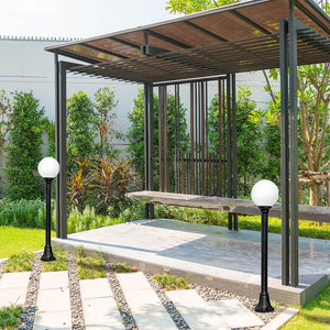 Farola exterior Fumagalli LED "GLOBO MIZAR/G250" 8.5W E27 - CCT (6)