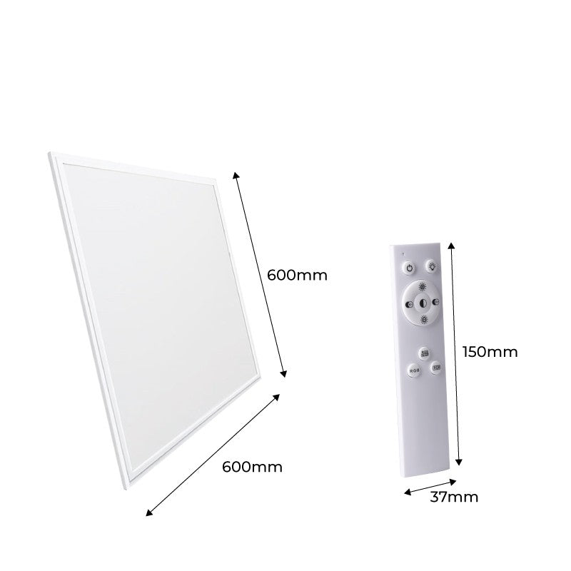 Panel LED WIFI SMART RGB / RGBW + CCT - 60x60 cm - 40W (14)