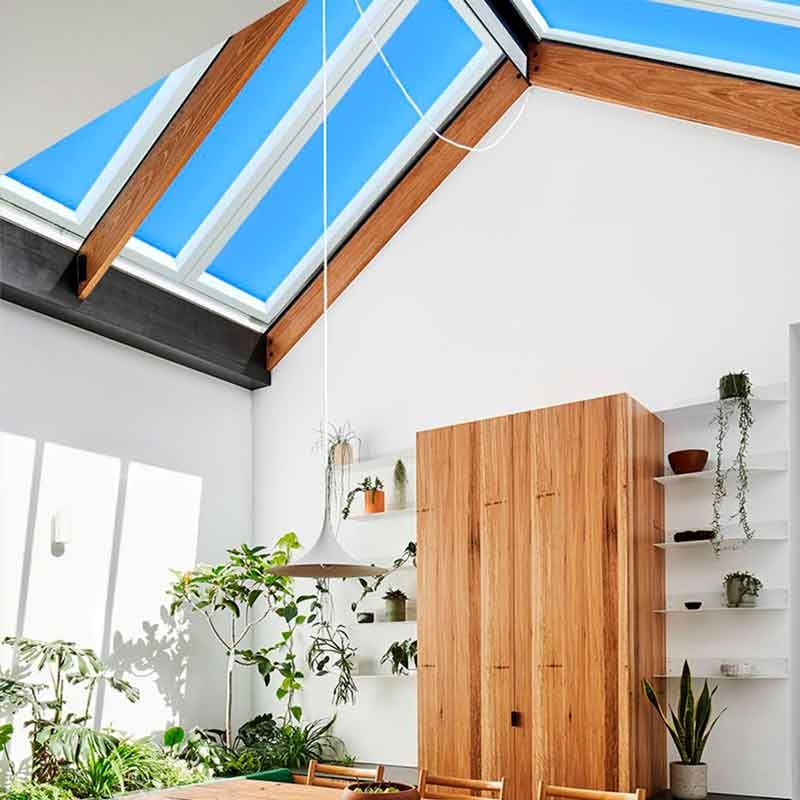 Panel LED "SMART Blue Skylight" - Efecto cielo - Daylight - 100W - 120x30cm (13)