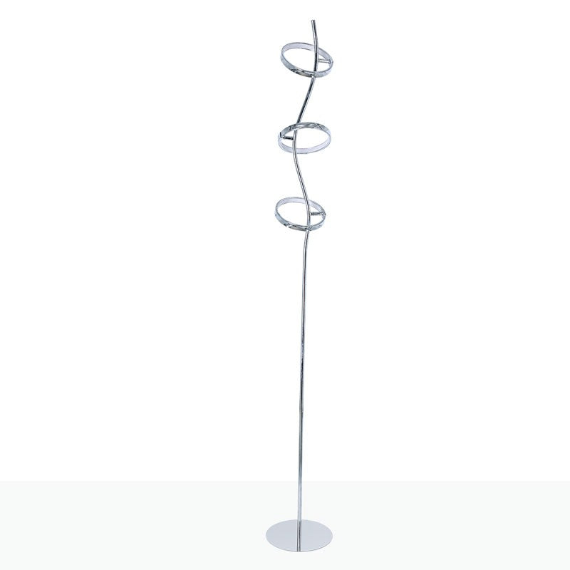 Lámpara de pie LED de aluminio "GARLAND HOLLYWOOD" - 15W - Luz cálida