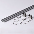 Aluminum tilting profile for flexible LED wash light - 1 meter 3