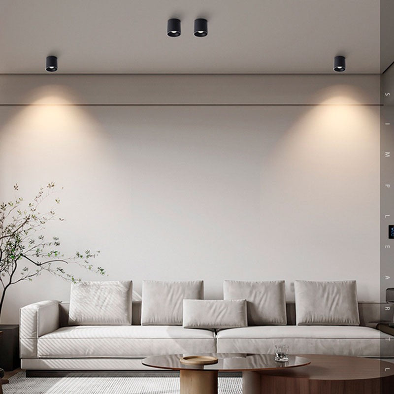 Aplique de techo policarbonato orientable - GU10 (1)