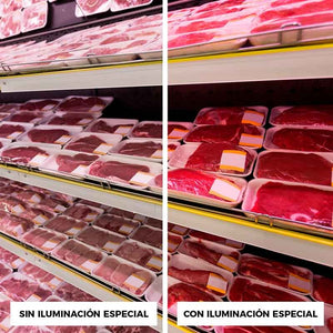 Foco LED para carril trifásico especial para carnicerías - Driver integrado Philips Xitanium- LED COB - 40W (2)