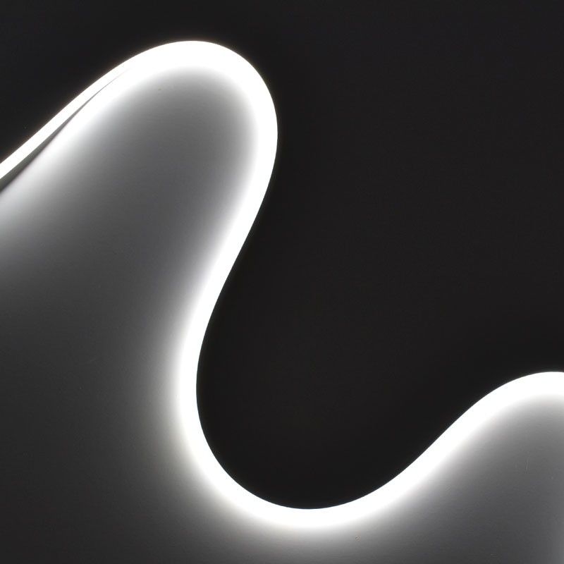 Neón LED flexible 24V DC - 5x11mm - 5 metros - Kit completo - 11W/m - 320ch/m - IP67 - Curvatura vertical (2)