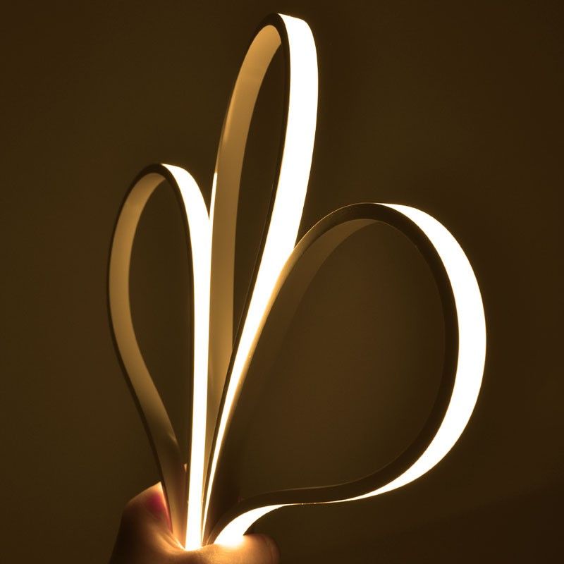 Neón LED flexible 24V DC - 5x11mm - 5 metros - Kit completo - 11W/m - 320ch/m - IP67 - Curvatura vertical (15)