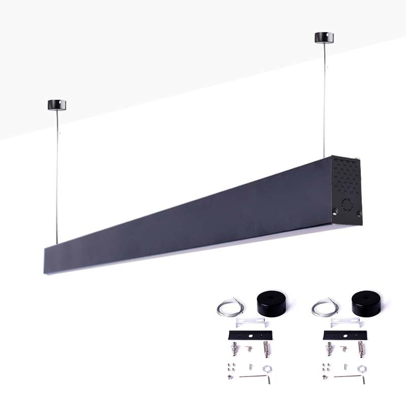 Carril magnético 48V + kit de suspensión - 2 metros