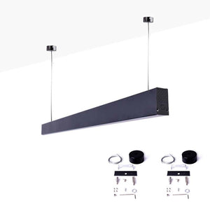 Carril magnético 48V + kit de suspensión - 1 metro