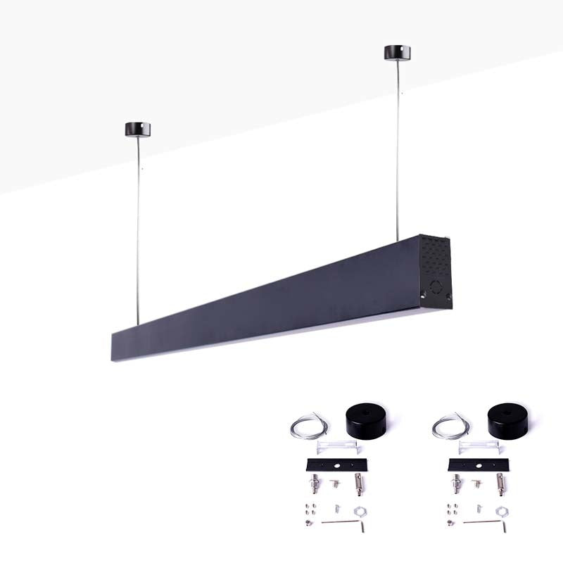 Carril magnético 48V + kit de suspensión - 1 metro