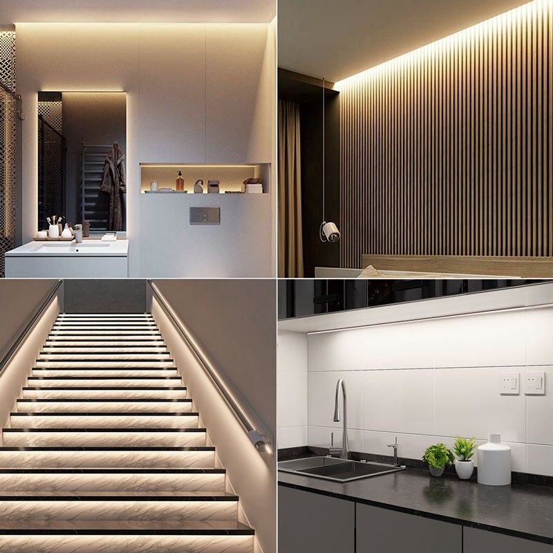 Neón LED flexible 24V DC - 5x11mm - 5 metros - Kit completo - 11W/m - 320ch/m - IP67 - Curvatura vertical (22)