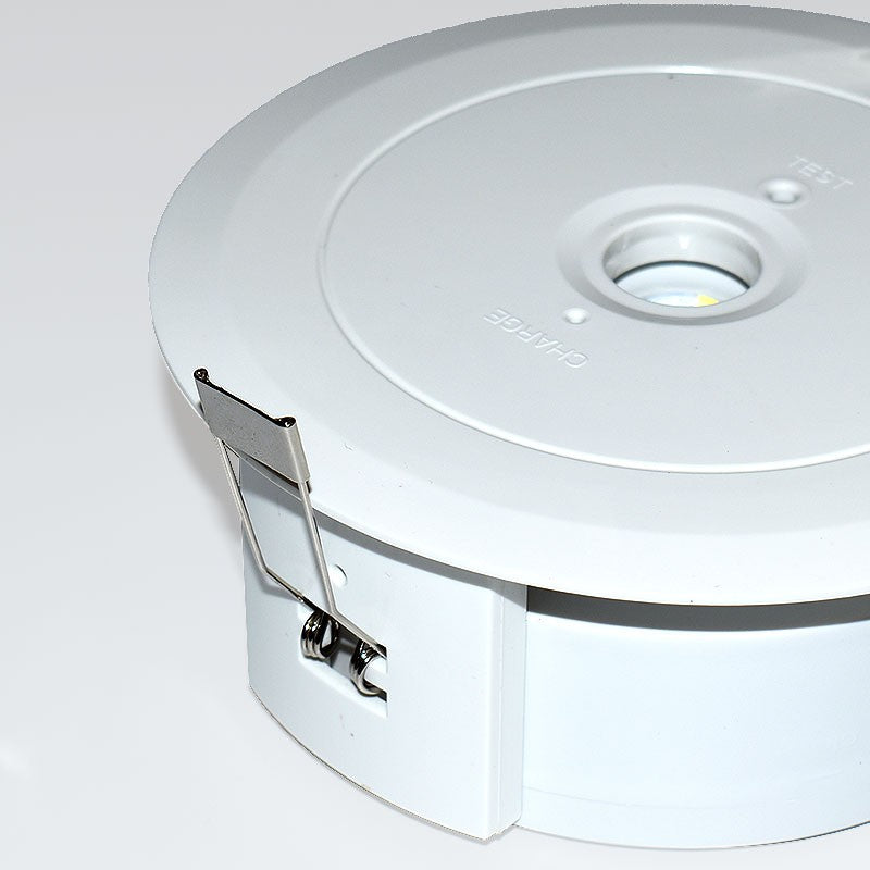 Luz de emergencia LED para empotrar 150lm 2,5W - 3 horas IP20 (4)