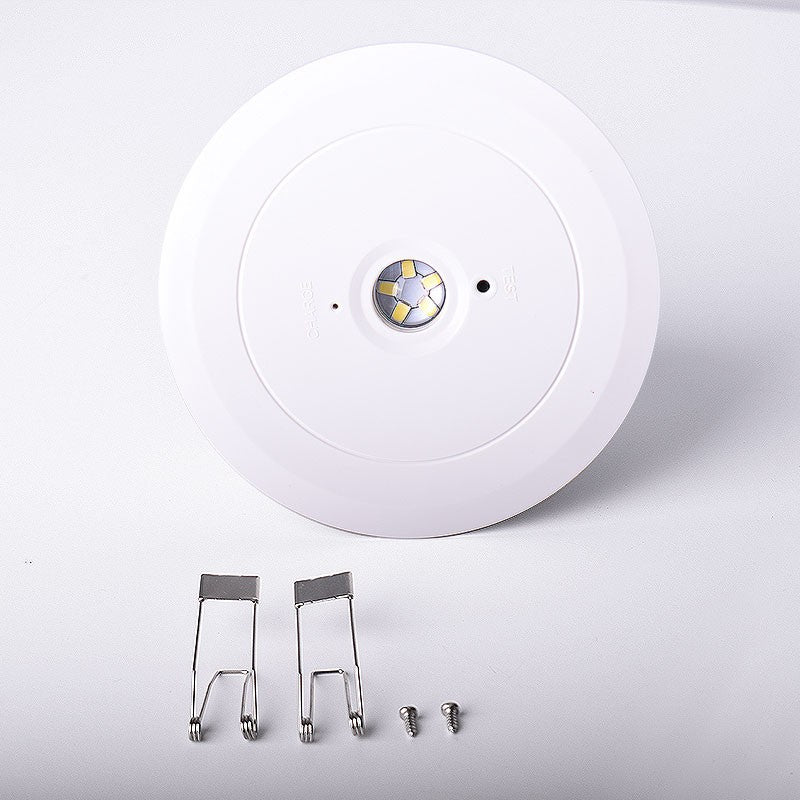 Luz de emergencia LED para empotrar 150lm 2,5W - 3 horas IP20 (6)