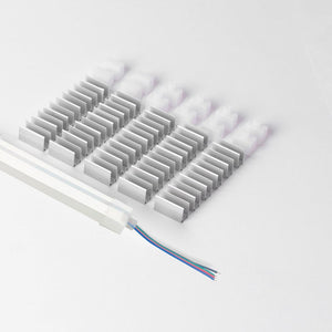 Neón LED flexible RGB 24V DC - 10X18mm - 10 metros - Kit completo - 11W/m - IP67 - Curvatura lateral (14)