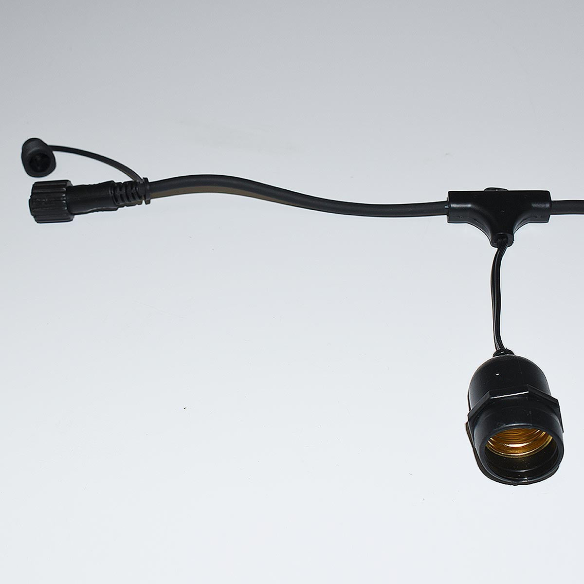 Guirnalda exterior conectable en serie - IP65 - 6,5 metros - 10 x E27 (15)