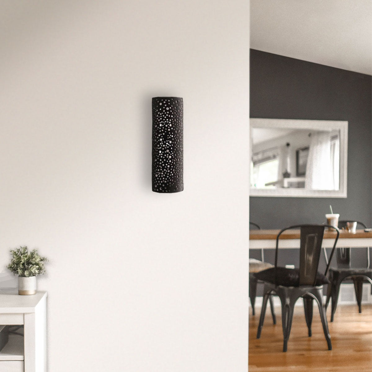 Aplique de pared bidireccional en escayola "COMB" - 2 x E14 (3)