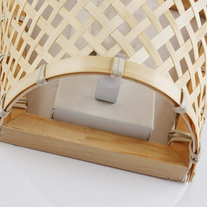 Aplique de pared de mimbre "Pani" (5)