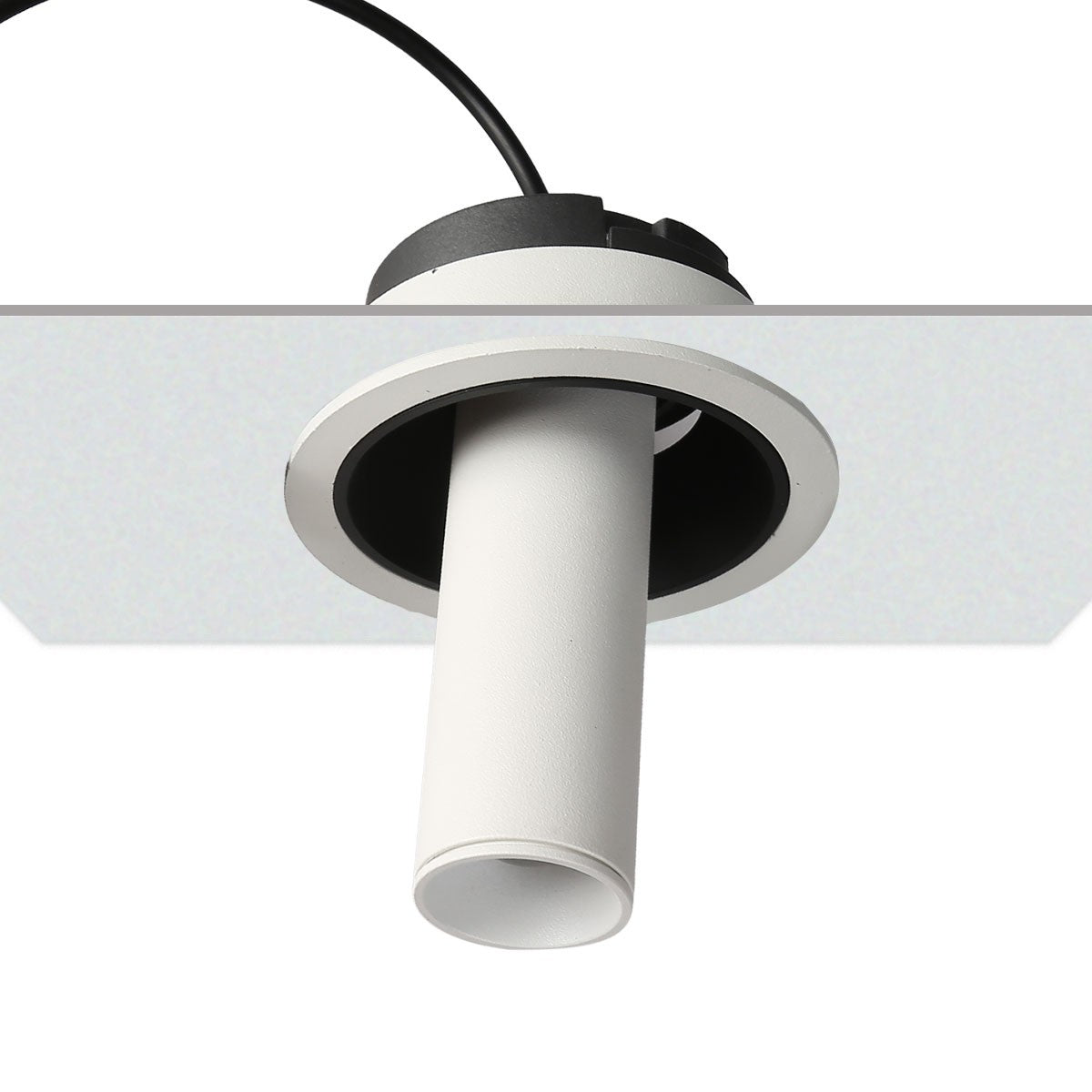 Foco LED empotrable orientable "ALAI" - Zoom - 100mm - 2800K - LED COB - chip Cree - 7W (2)