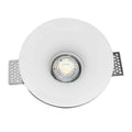 Round recessed downlight trimless GU10 plaster round trimless 4