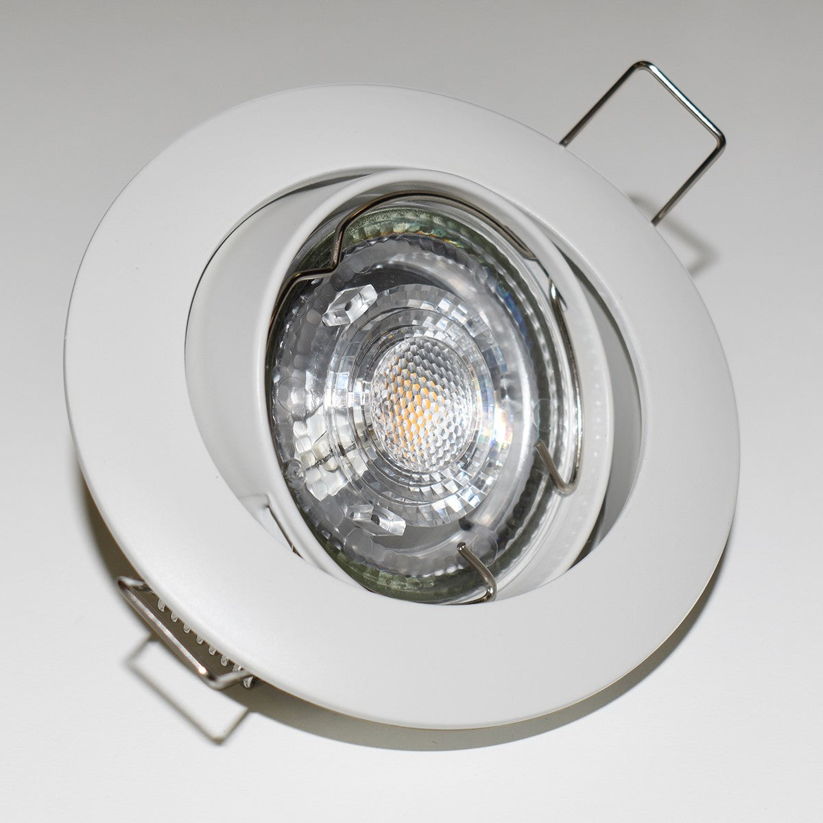 Aro downlight circular basculante para bombilla GU10 / MR16 - Corte Ø72 mm (8)
