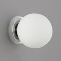 Applique murale globe en verre 