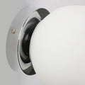 Applique murale globe en verre 