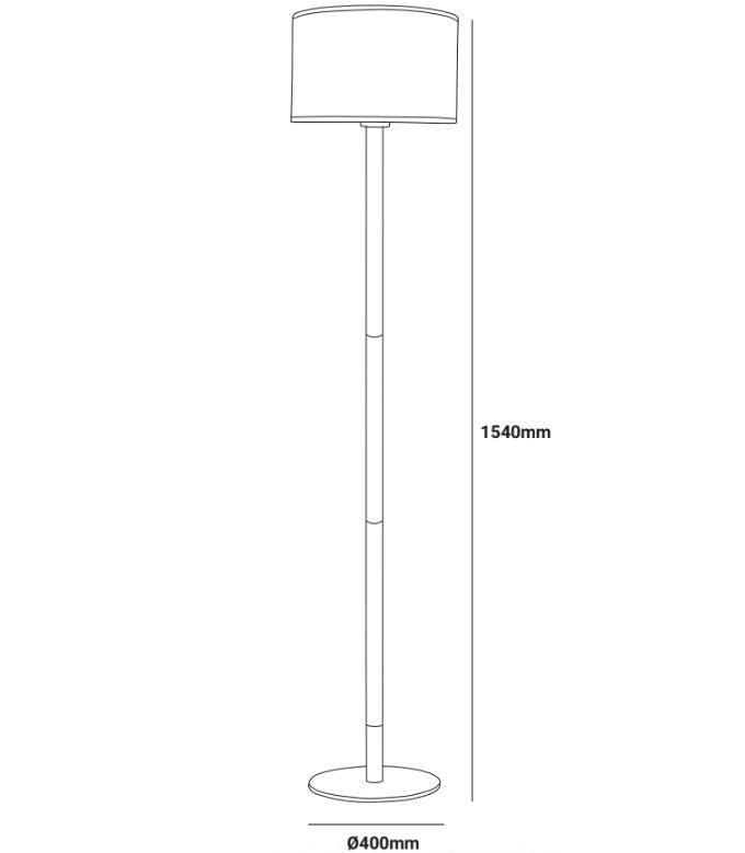 Lámpara de pie nórdica "CLASS" - E27 (14)