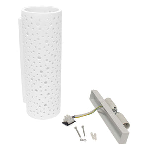 Aplique de pared bidireccional en escayola "COMB" - 2 x E14 (11)