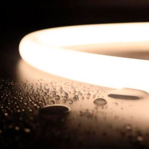 Neón LED flexible circular - 24V DC - Instalación sobre superficie - Ø20mm - 5 metros - 13W/m - Kit completo -  IP67 (25)