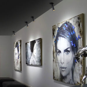 Foco LED empotrable orientable "ALAI" - Zoom - 200mm - 2800K - LED COB - chip Cree - 7W (26)