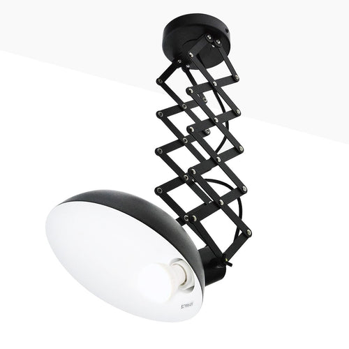 Uitschuifbare vintage plafondlamp - E27