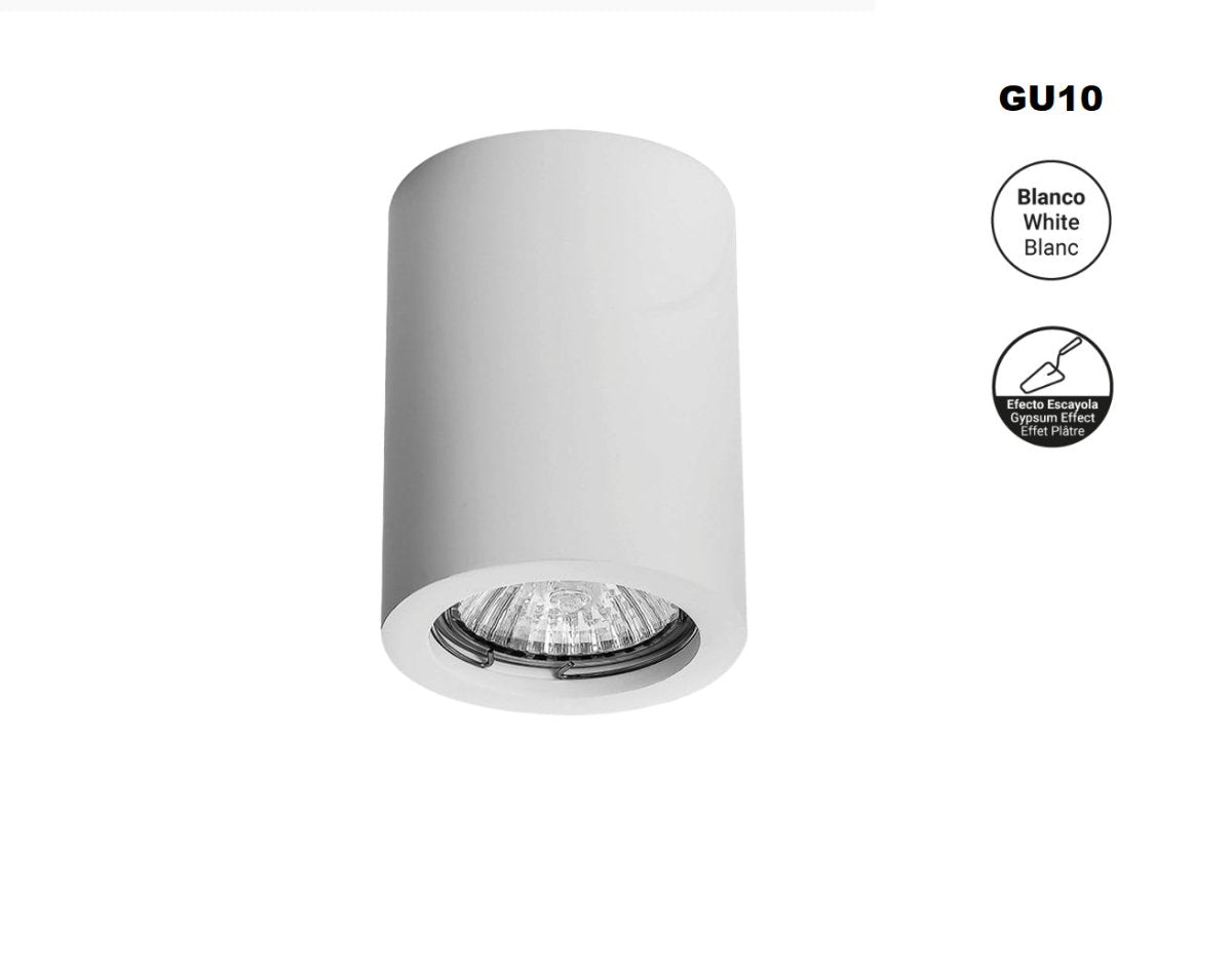 Aplique  de escayola para techo - GU10 - Barcelona Led-Decoración