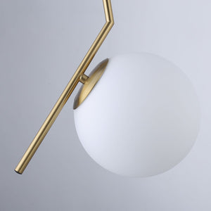 Lámpara colgante bola cristal "HERMI" - E27 (6)