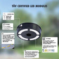 Bolardo solar LED 