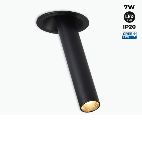 Foco LED embutido orientável 