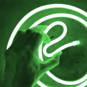 Neón LED flexible 24V DC - 4x10mm - 5 metros - Kit completo - IP67 - 11W/m - Curvatura lateral (27)