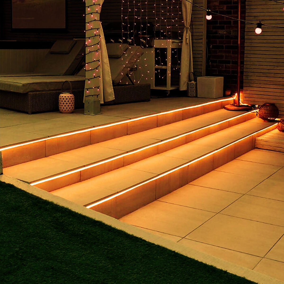 Neón LED flexible 24V DC - 4x10mm - 5 metros - Kit completo - IP67 - 11W/m - Curvatura lateral (34)