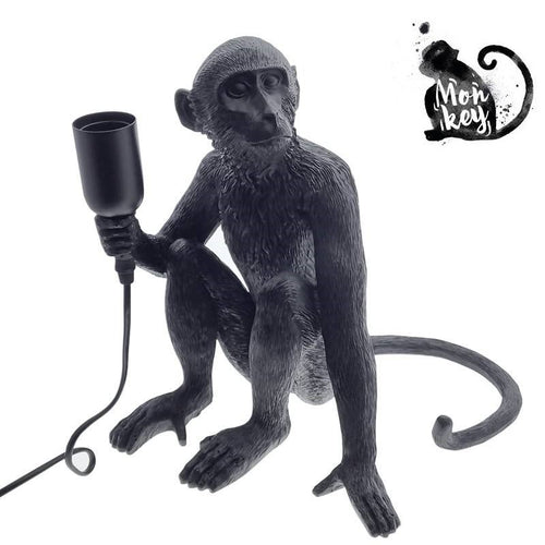 Lámpara mono de mesa en resina 