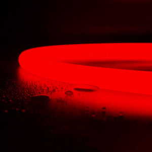 Neón LED flexible circular RGB - 24 V -  Instalación sobre superficie - Ø20mm - 5 metros - 22W/m - Kit completo - IP67 (10)