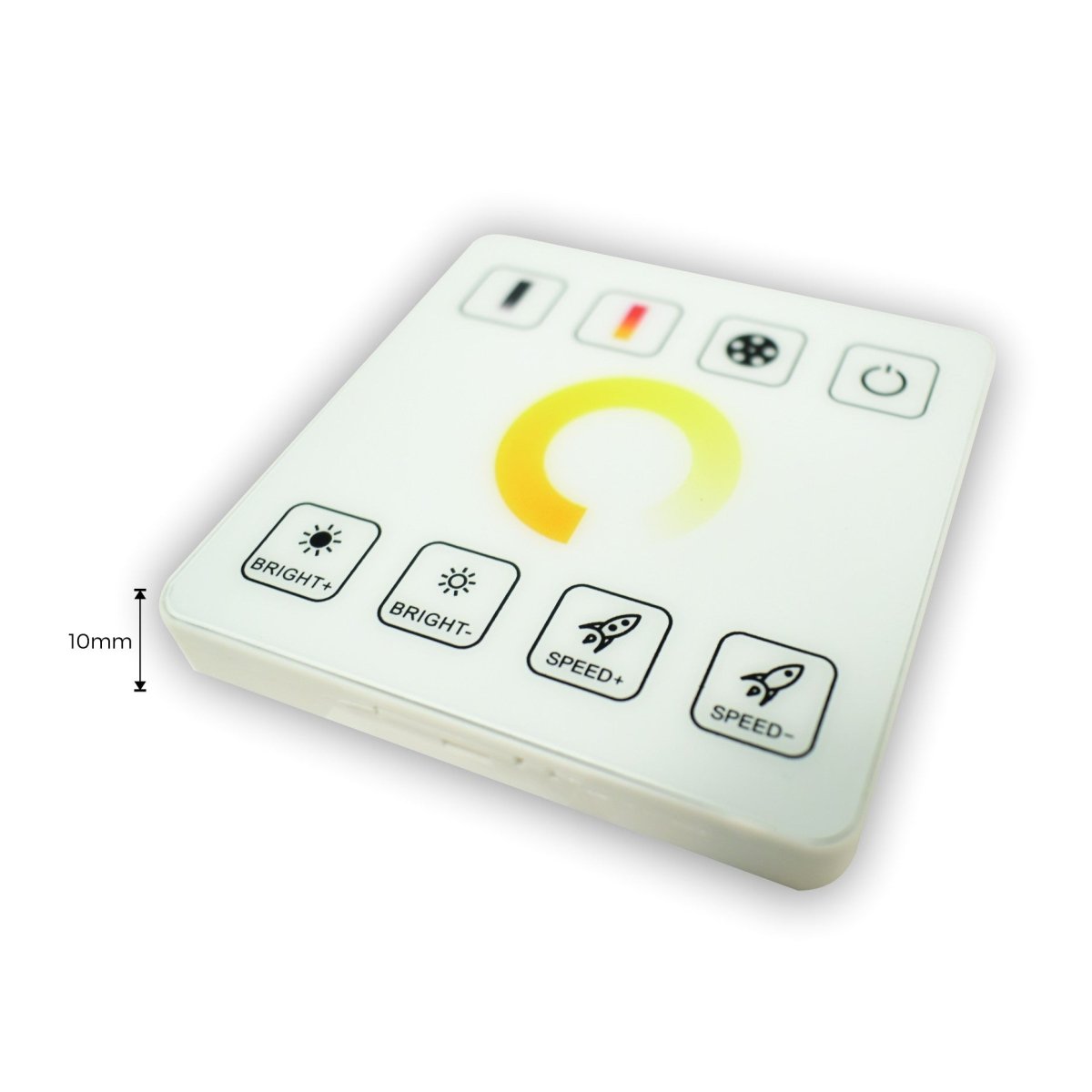 Controlador CCT blanco dual para tiras LED con panel táctil RF - 5-24V/DC - Barcelona Led-Control y regulación