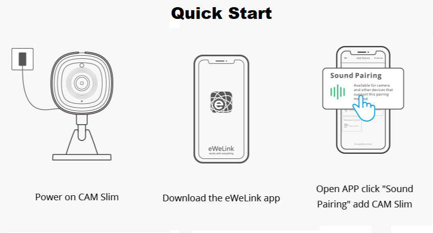 Cámara de seguridad SONOFF CAM Slim Smart - WIFI - 1080P - FHD - Alarma - Sensor de movimiento (12)