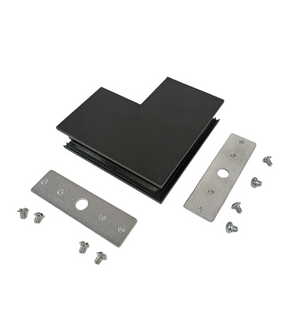 Unión en L para carriles magnéticos de superficie 20mm - Vertical (1)