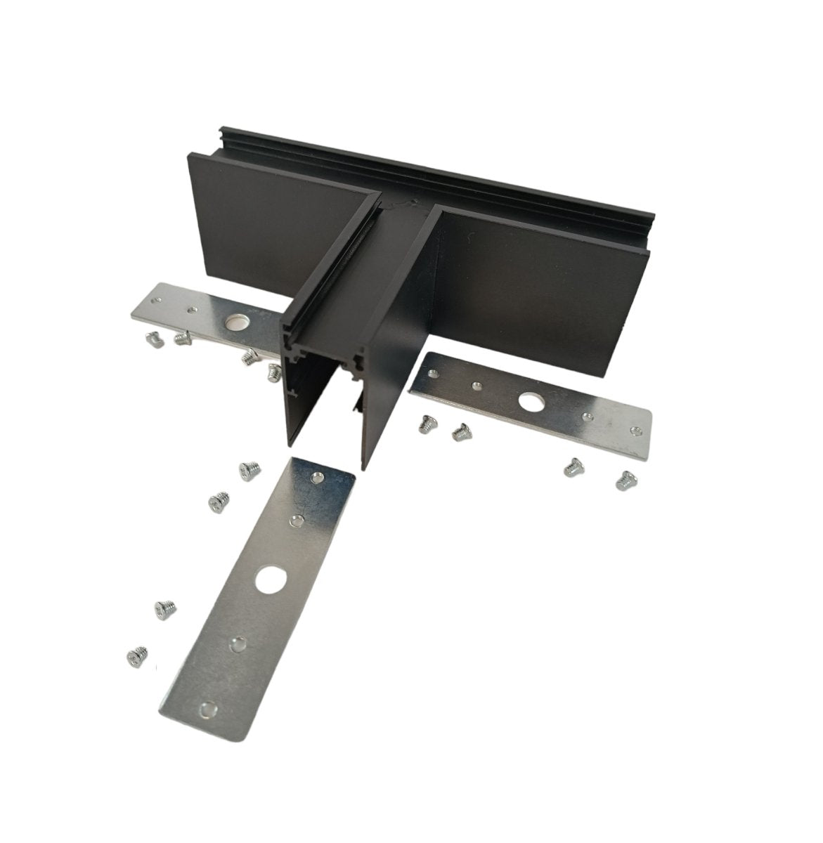 Unión en "T" para carriles magnéticos de superficie 20mm - Barcelona Led-Accesorios