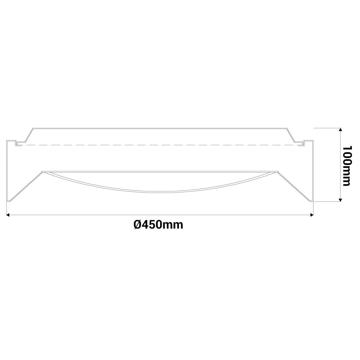 Lámpara de techo LED tipo plafón - Efecto madera - CCT - Ø450mm - 28W (8)