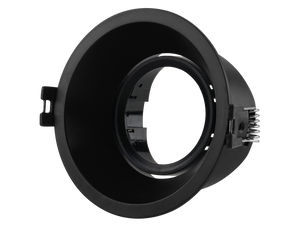 Aro downlight circular para bombilla GU10 / MR16 - Bajo UGR - Corte Ø 85 mm