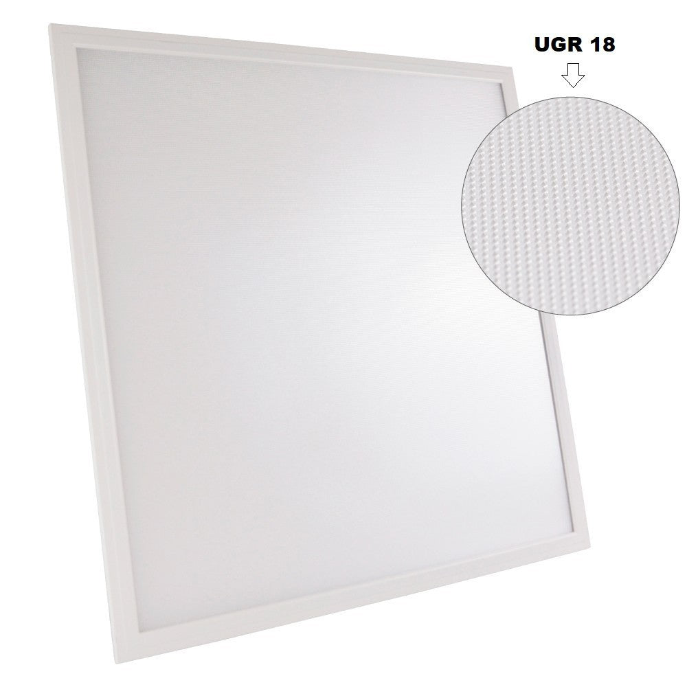 Panel LED slim de superficie 60x60cm - Driver OSRAM - 40W - UGR18 - CRI90 - Con KIT de montaje (13)