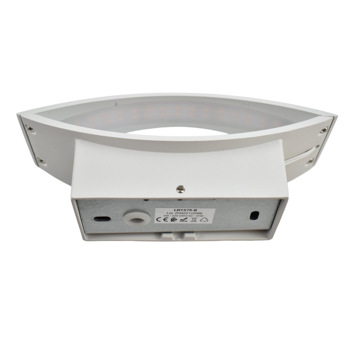 Aplique de pared LED bidireccional - IP20 - 3000K - 6W - Barcelona Led-Decoración