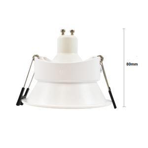 Aro downlight circular para bombilla GU10 / MR16 - Bajo UGR - Corte Ø 85 mm (4)