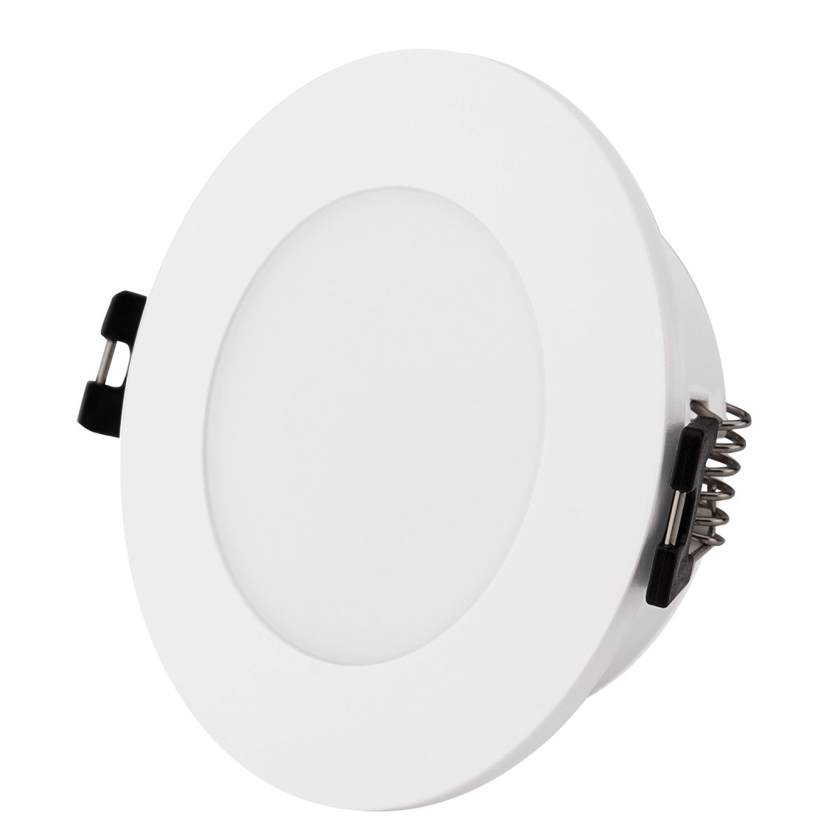 Aro downlight estanco circular para bombilla GU10 / MR16 - Difusor opal - Corte Ø 75-80 mm - IP54 - Barcelona Led-