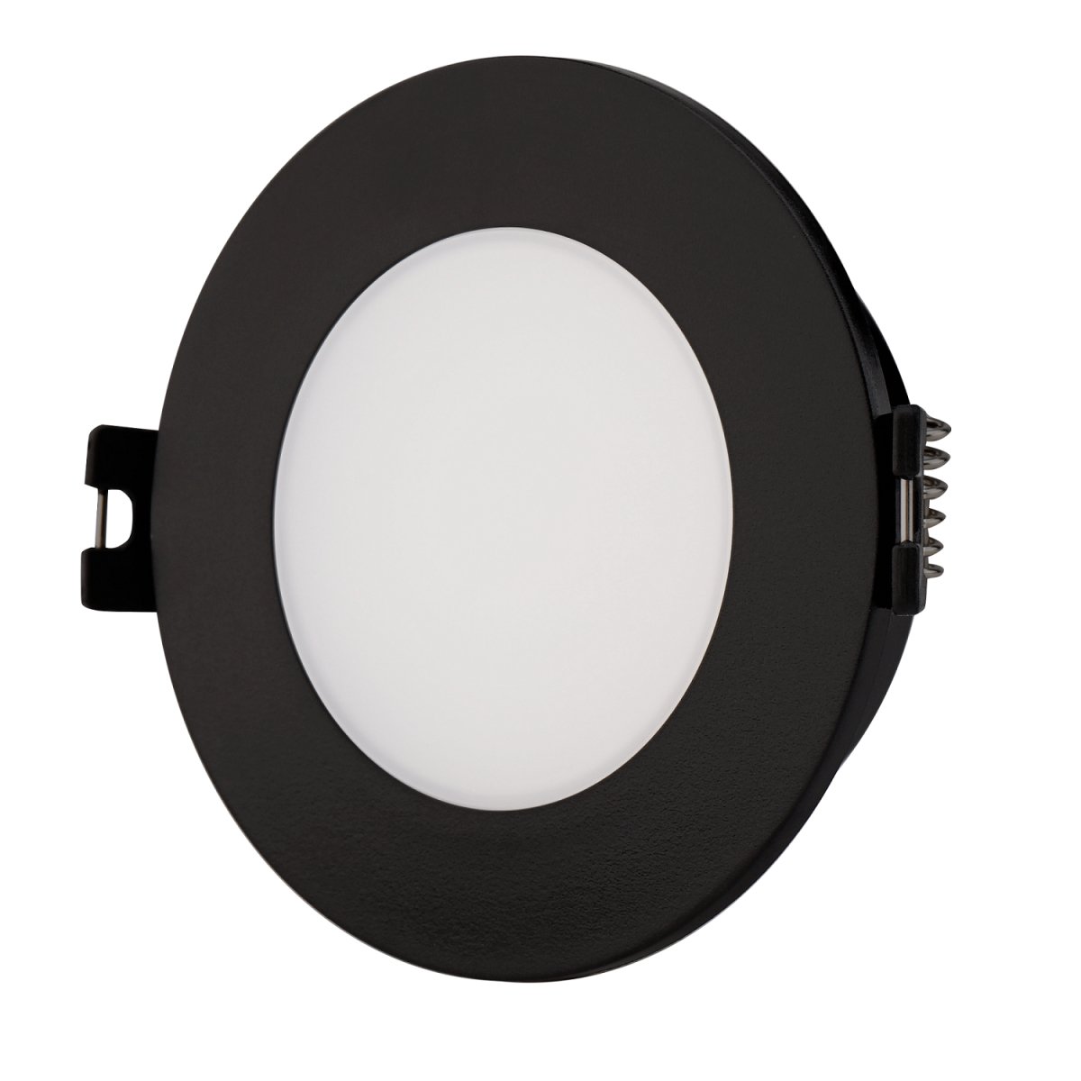 Aro downlight estanco circular para bombilla GU10 / MR16 - Difusor opal - Corte Ø 75-80 mm - IP54 - Barcelona Led-
