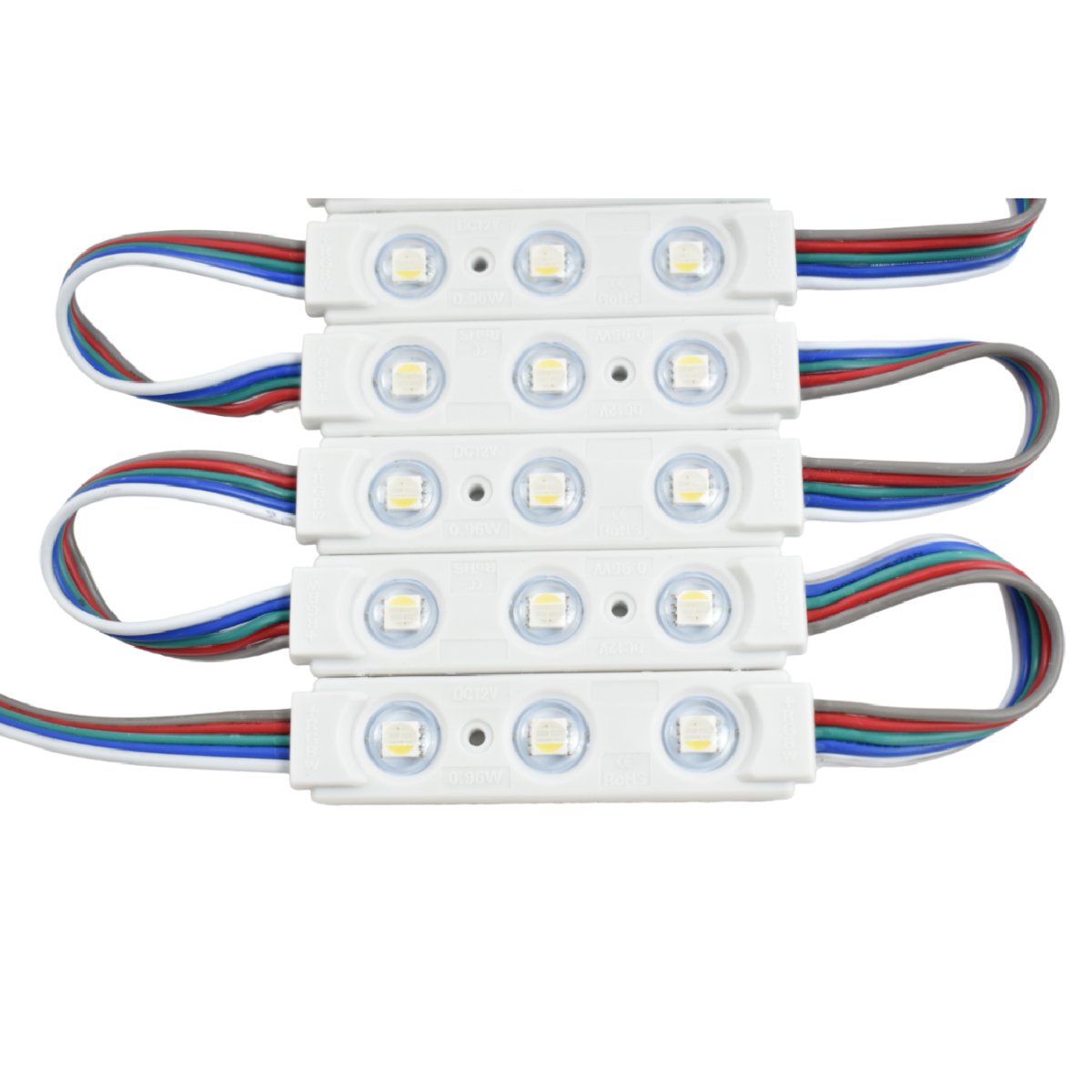 Módulos LED RGBW para rótulos - 0.96W - 12V - IP65 - 120º - Barcelona Led-